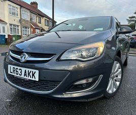 VAUXHALL ASTRA 2013 VAUXHALL ASTRA 1.6 ELITE VVT (115PS) HATCHBACK