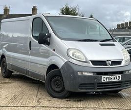 2006 VAUXHALL VIVARO 1.9TD 2900 LWB (100PS) PANEL VAN