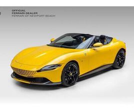 CERTIFIED 2025 FERRARI ROMA SPIDER CONVERTIBLE