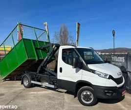 UTILIZAT IVECO 3.0 D ABROLLKIPPER LIFT TRUCK 3.5 TONE 2021 - 34 485 EUR, 95 000 KM - AUTOVIT.RO