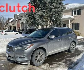 2017 INFINITI QX60 BASE PANORAMIC MOONROOF, 360 CAM, HEATED FRON