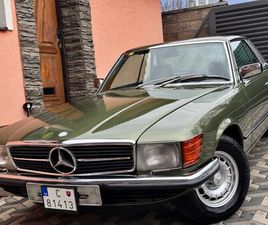 MERCEDES-BENZ SLC 350 V8 C107 1978 EU VERZIA VETERAN AUTOMAT TOP STAV
