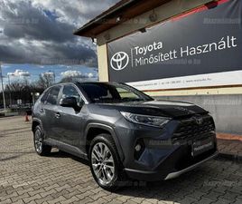 RAV4 2.5 HYBRID EXECUTIVE E-CVT 2 ÉV TOYOTA MINŐSÍTETT HASZNÁLT GARANCIÁVAL!