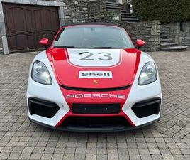 PORSCHE 718 BOXSTER SPYDER