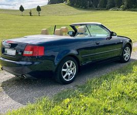 AUDI A4 3.0 V6 CABRIO QUATTRO AUTOMATIK TI...