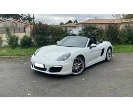 PORSCHE BOXSTER S 981 - SPORT DESIGN - PACK CHRONO - SIÈGES ELEC - 4 PNEUS NEUFS - CARNET COMPLET PORSCHE