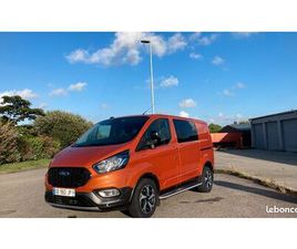 FORD TRANSIT CUSTOM ACTIVE ORANGE GLOW FG 320 L1H1 2.0 ECOBLUE 170 BMV6 CABINE APPROFONDIE