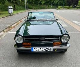 TRIUMPH TR6 TOP-FAHRZEUG GUTACHTEN 47.000,00€