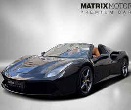 FERRARI 488 SPIDER CARBON LIFT CAMERA GERMAN SPEC.