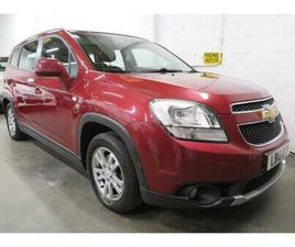 CHEVROLET ORLANDO 2012 CHEVROLET ORLANDO 1.8 LT 5DR MPV PETROL MANUAL