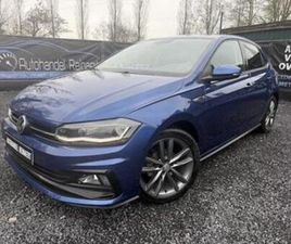 VOLKSWAGEN POLO ② VW POLO 1.0I, 2018, 75.000KM, AUTOMAAT, R-LINE, AC + 12M GAR — VOLKSWAGEN — 2EMEMAIN
