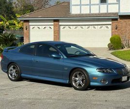2004 PONTIAC GTO! LOW MILES! MANUAL TRANSMISSION! 5.7 LITER! $11,900