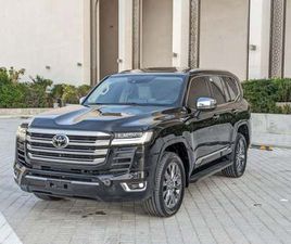 TOYOTA LAND CRUISER SW TOYOTA LAND CRUISER TOYOTA LANDCRUISER VXR 2024 LHD BLACK PETRO 3.5L23L