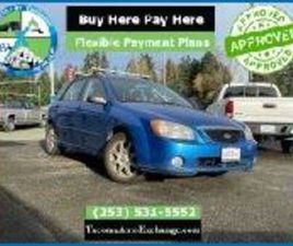 BAD CREDIT OK - WE FINANCE - 2007 KIA SPECTRA 5 HATCHBACK-STICK-LOW AS