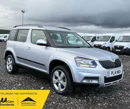 2014 SKODA YETI 2.0 TDI CR SE 5DR HATCHBACK DIESEL MANUAL