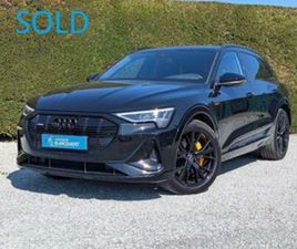 ② AUDI Q8 E-TRON ! VERKOCHT ! - 2X S-LINE - SPORTSTUUR - B&O — AUDI — 2EMEMAIN