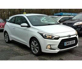 HYUNDAI I20 COUPE 2015 HYUNDAI I20 1.2 SE COUPE 3D