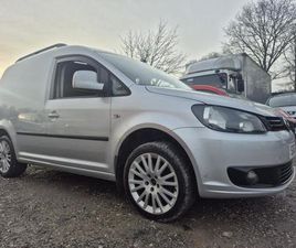 2013 VOLKSWAGEN CADDY 1.6 TDI 75PS TRENDLINE VAN CREW CAB 5 SEATE PANEL VAN DIESEL MANUAL