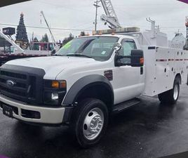 2008 FORD F550 SUPER DUTY REGULAR CAB & CHASSIS - IN-HOUSE FINANCING A