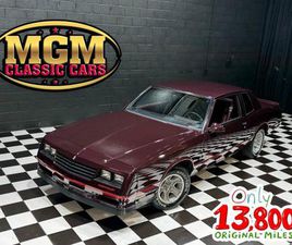1987 CHEVROLET MONTE CARLO FOR SALE