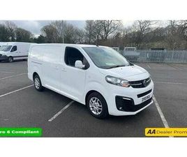 2019 VAUXHALL VIVARO 2900 1.5D 100PS SPORTIVE H1 VAN PANEL VAN DIESEL MANUAL