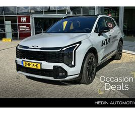 KIA SPORTAGE 1.6 T-GDI HYBRID GT-LINE DEMO ALLEEN BESCHIKBAAR VOOR PROEFRITTEN | NAVIGATIE | SCHUIF/OPENDAK | EL. STOELEN | ADAPT. CRUISE CONTROL | STUUR/STOELVERW. | PDC V+