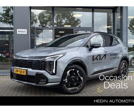KIA SPORTAGE 1.6 T-GDI HYBRID GT-PLUSLINE | HEAD UP DISPLAY | STOEL VERWARMING + KOELING | ELEKTRISCHE ACHTERKLEP | KEYLESS ENTRY | SCHUIF/KANTEL DAK |