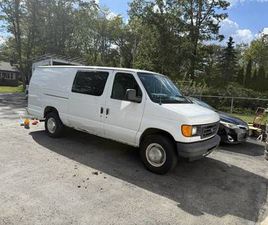 FORD E250 FOR SALE: 2005 E-250 FORD EXTENDED VAN
