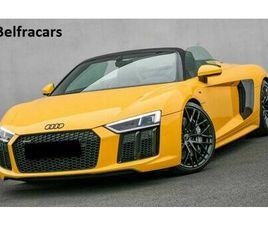 AUDI R8 SPYDER AUDI R8 SPYDER (V10 5.2 FSI 540CH S TRONIC 7 QUATTRO FREINS CERAMIQUE/ECHAPPEMENT SPORT/BANG ET OLUFSEN)