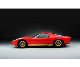 LAMBORGHINI MIURA 1972 LAMBORGHINI MIURA SV A VENDRE