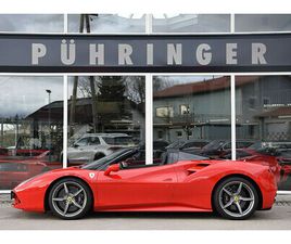 FERRARI 488 SPIDER *LIFT*CARBON LED LENKRAD*TWOTONE LACK*2X...