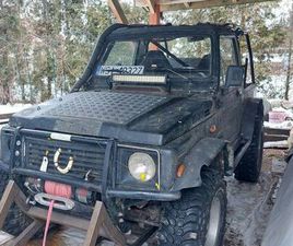 SUZUKI SAMURAI 1.6 ZMOTA BLOKADY WYCIAGARKI SIEDLCE - SPRZEDAJEMY.PL