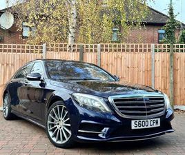 2014 MERCEDES-BENZ S CLASS 6.0 S600L V12 AMG LINE SALOON 4DR PETROL G-TRONIC+