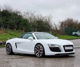 AUDI R8 SPYDER 2012 AUDI R8 4.2 FSI V8 SPYDER 2DR PETROL R TRONIC QUATTRO EURO 5 (430 PS) CONVERTIBLE PETROL AUT...