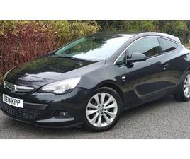 VAUXHALL ASTRA GTC 2014 VAUXHALL ASTRA GTC 1.4T 16V 140 SRI 3DR HATCHBACK PETROL MANUAL