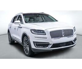 LINCOLN NAUTILUS 2019 LINCOLN NAUTILUS RESERVE