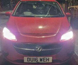 VAUXHALL, CORSA, HATCHBACK, 2016, MANUAL, 1398 (CC), 5 DOORS