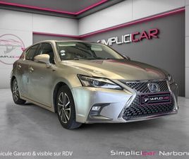 LEXUS CT 1.8 BUSINESS PACK CAMÉRA BLUETOOTH GARANTIE 12 MOIS