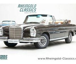MERCEDES CLASSE S CABRIOLET 220 SE MERCEDES-BENZ 220 SEB CABRIOLET IM SELTENEN TABAKBRAUN