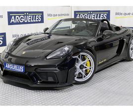 PORSCHE 718 BOXSTER SPYDER RS BOXSTER SPYDER RS 368 KW (500 CV)