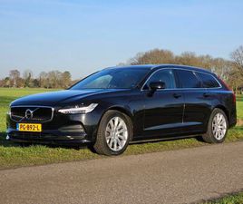 VOLVO V90 - 2.0 T5 90TH ANNIVERSARY EDITION 254PK GEARTRONIC 2017|ZWART|DEALER ONDERHOUD