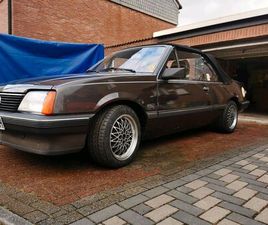 OPEL ASCONA C CABRIO HAMMOND UND THIEDE. 1.8E TÜV 2027