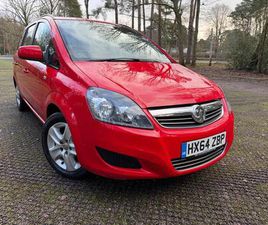VAUXHALL ZAFIRA 1.8 16V EXCLUSIV EURO 5 5DR