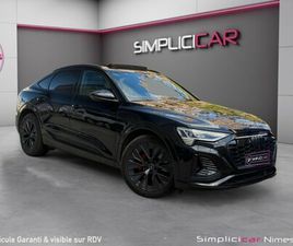 AUDI Q8 SPORTBACK E-TRON 55 AUDI Q8 E-TRON SPORTBACK S-LINE 55 408 CH 114 KWH QUATTRO - TOIT OUVRANT - MÉPLAT - SIÈGE ELECTRIQUE MÉMOIRE - CAMÉRA 360