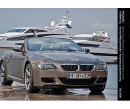 ZUM VERKAUF EIN AUßERGEWÖHNLICHES BMW M6 CABRIO DER BAUREIHE E64