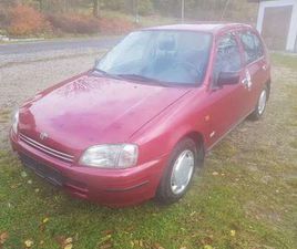 TOYOTA STARLET TOYOTA STARLET 1,4I XLI CARAT