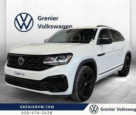 2023 VOLKSWAGEN ATLAS CROSS SPORT HIGHLINE, V6, CUIR, TOIT PANO, DEMARREUR, CARPLAY