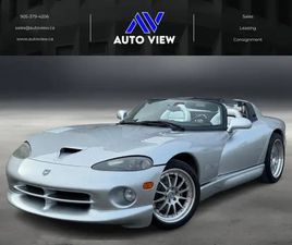 DODGE VIPER COUPE 1999 DODGE VIPER RT/10 **8L V10**CLEAN CARFAX**