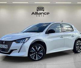 PEUGEOT 208 50KWH GT AUTO 5DR (7KW CHARGER)