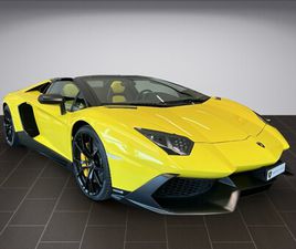 LAMBORGHINI AVENTADOR ROADSTER AVENTADOR LP720-4 ROADSTER 50 ANNIVERSARIO E-GEAR